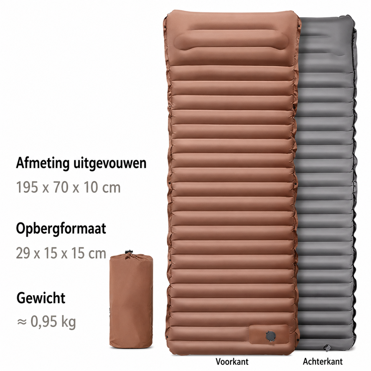 CloudRest Opblaasbaar Reismatras