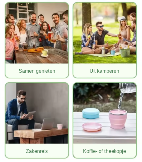 FlexCup Opvouwbare Reisbeker