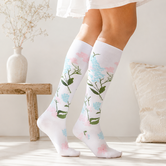 Flowstep_reiscompressiekousen_wit2