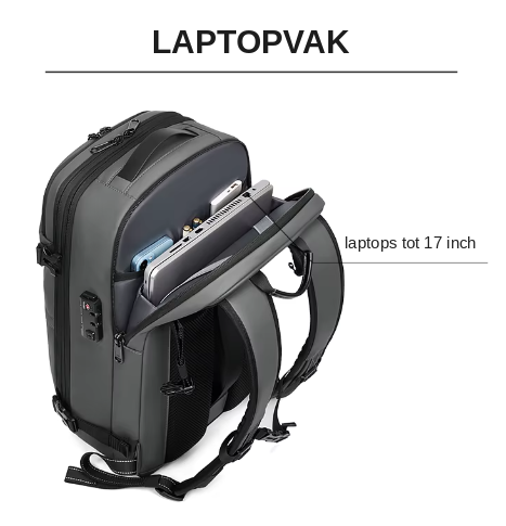 PackVault Multifunctionele Vacuüm Reisrugzak