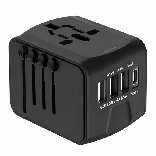 Plugall Universele Reisadapter 