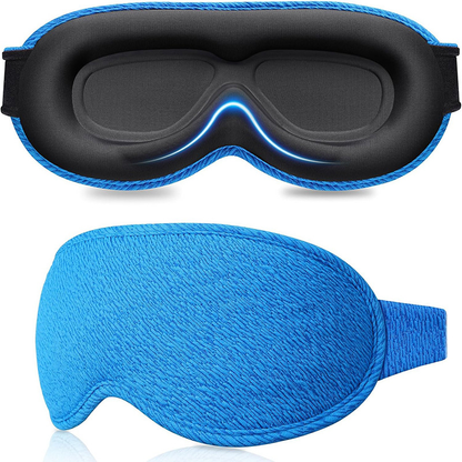 SoftShade_Zijden_Slaapmasker_Blauw