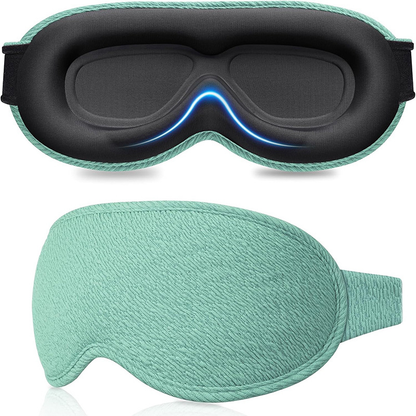 SoftShade_Zijden_Slaapmasker_Mintgroen