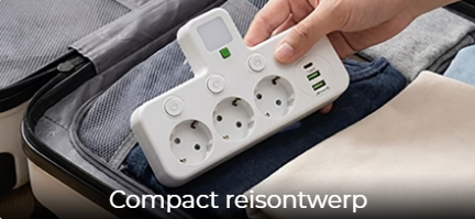 VoltGo Universele Reisstekker 