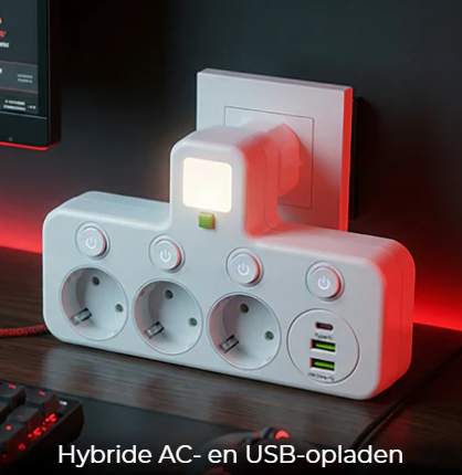 VoltGo Universele Reisstekker 