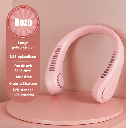 WindRing Draagbare Nekventilator